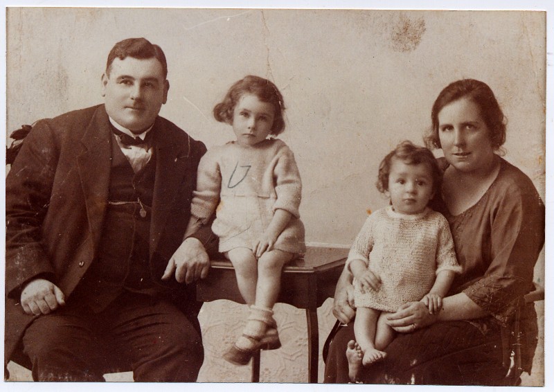 Charles and Meggie Peters with Doris and 'Pete'